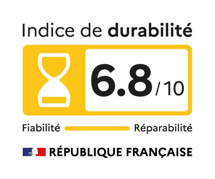 Indice de durabilité : 6.8 / 10